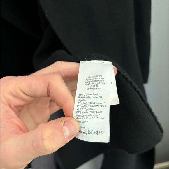 J.Crew Juliette Collarless Sweater Blazer in Black Womens Size Small - Picture 7 of 7